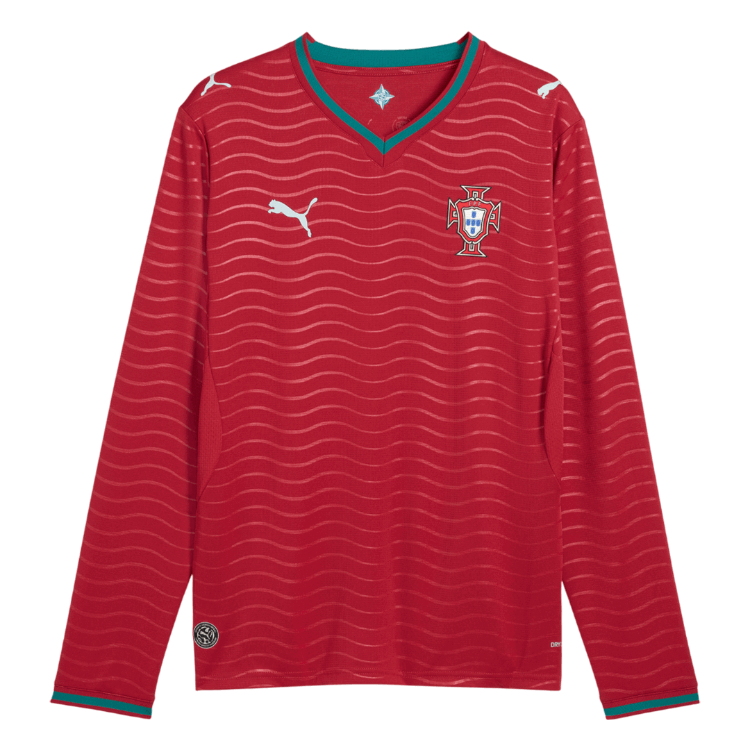 Portugal Home Long Sleeve Football Shirt 2026
