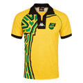 Men Retro Fan Version Jamaica Home Soccer Jersey 1998 Yellow
