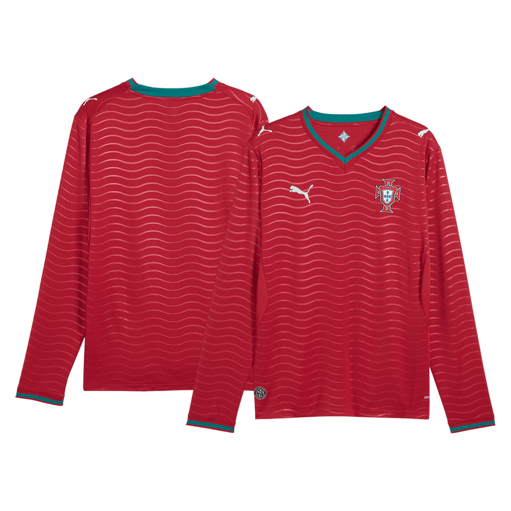 Portugal Home Long Sleeve Football Shirt 2026