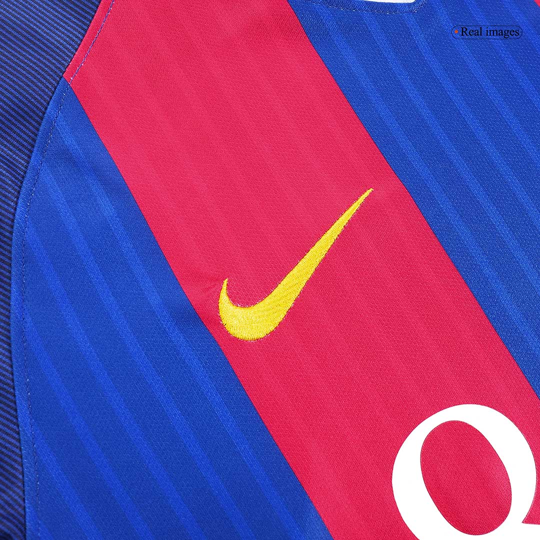 Retro 2016/17 Barcelona Home Football Shirt