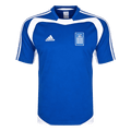 Men Retro Fan Version Greece Home Soccer Jersey Euro Cup 2004 Blue