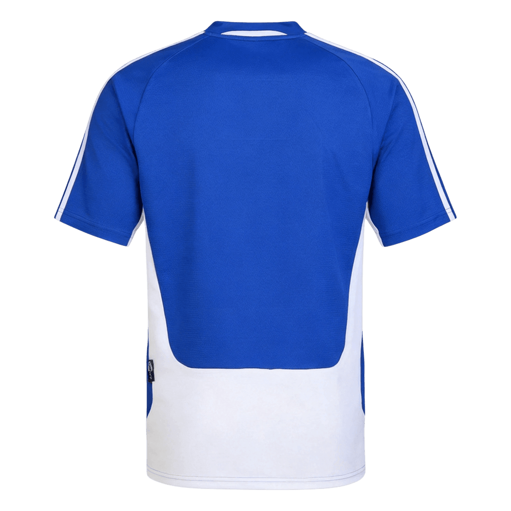 Men Retro Fan Version Greece Home Soccer Jersey Euro Cup 2004 Blue