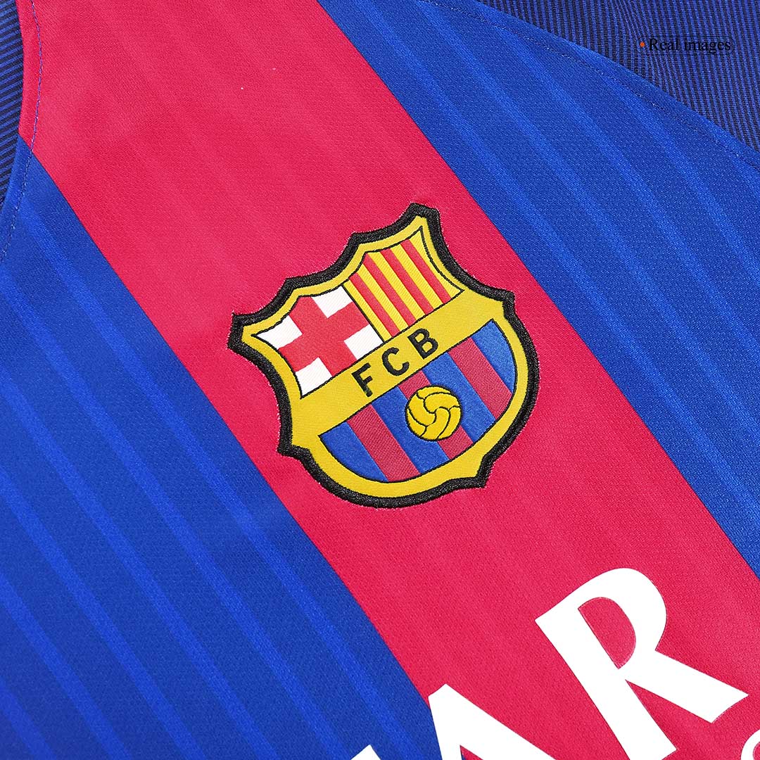 Retro 2016/17 Barcelona Home Football Shirt