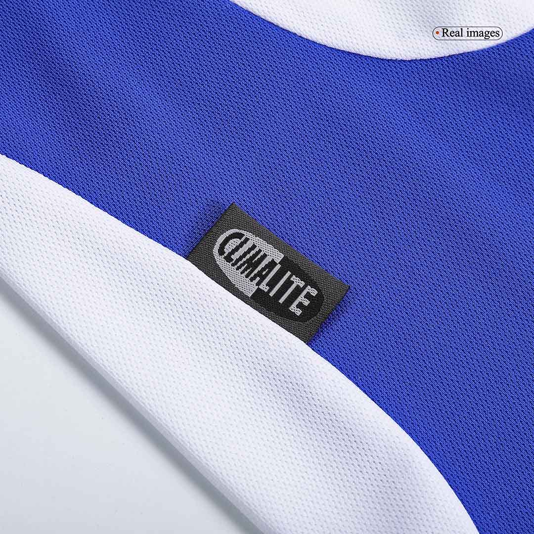 Men Retro Fan Version Greece Away Soccer Jersey Euro Cup 2004 White