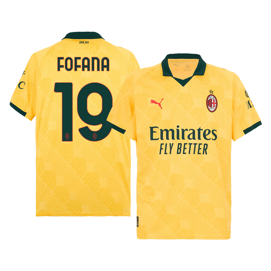 FOFANA #19 AC Milan Third Away Football Shirt 2025/26