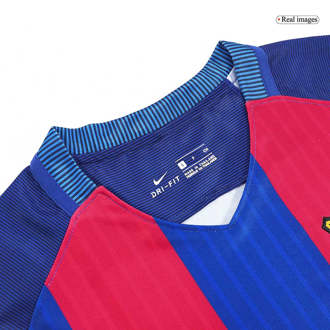 Retro 2016/17 Barcelona Home Football Shirt