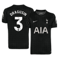 DRAGUSIN #3 Tottenham Hotspur Away Football Shirt 2025/26