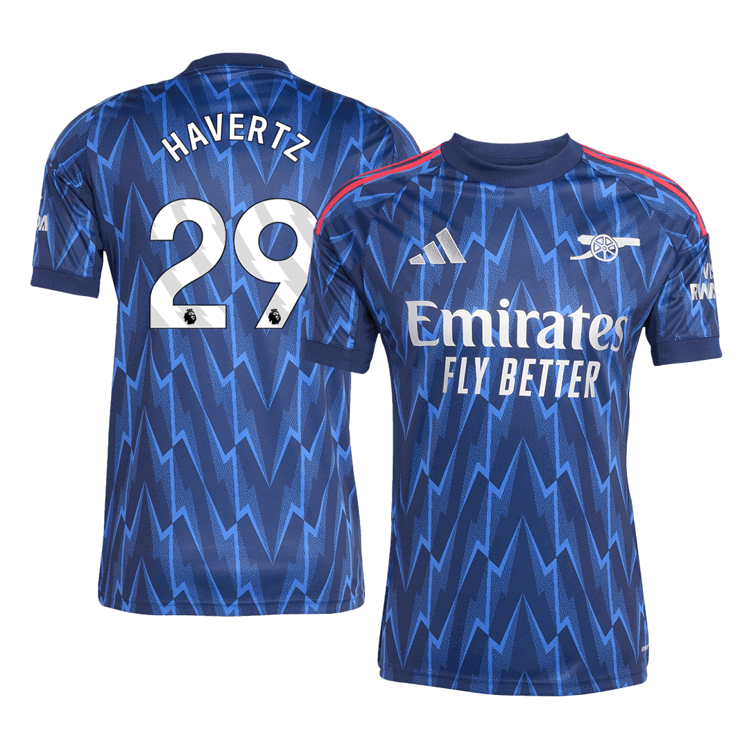 HAVERTZ #29 Arsenal Away Football Shirt 2025/26