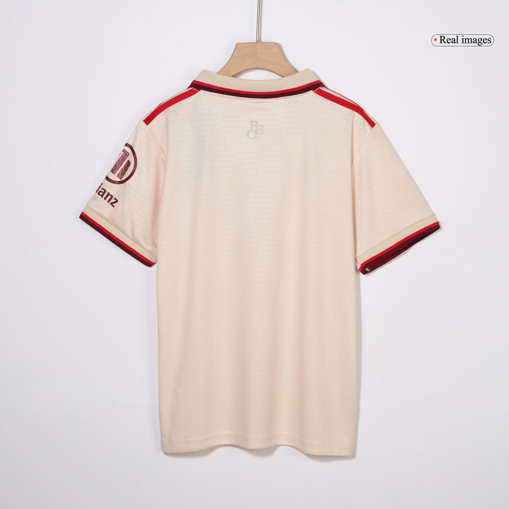 Kid's Bayern Munich Third Away Football Shirt Kit(Jersey+Shorts) 2024/25 - UCL