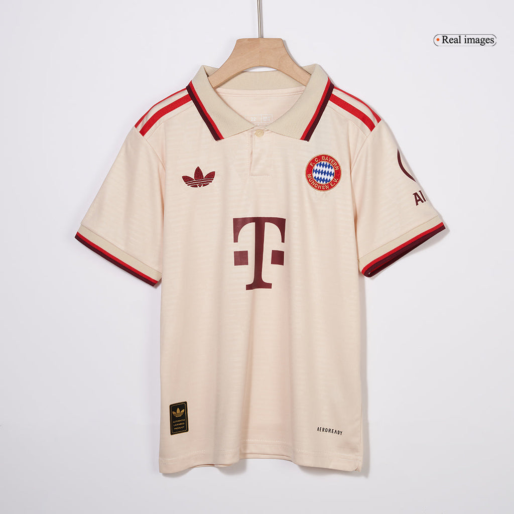 Kid's Bayern Munich Third Away Football Shirt Kit(Jersey+Shorts) 2024/25 - UCL