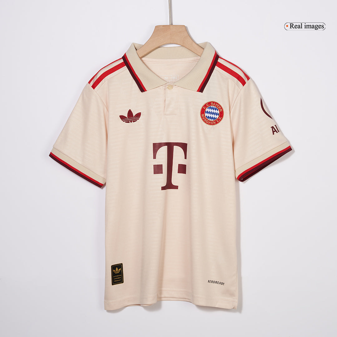 Kid's Bayern Munich Third Away Football Shirt Kit(Jersey+Shorts) 2024/25 - UCL