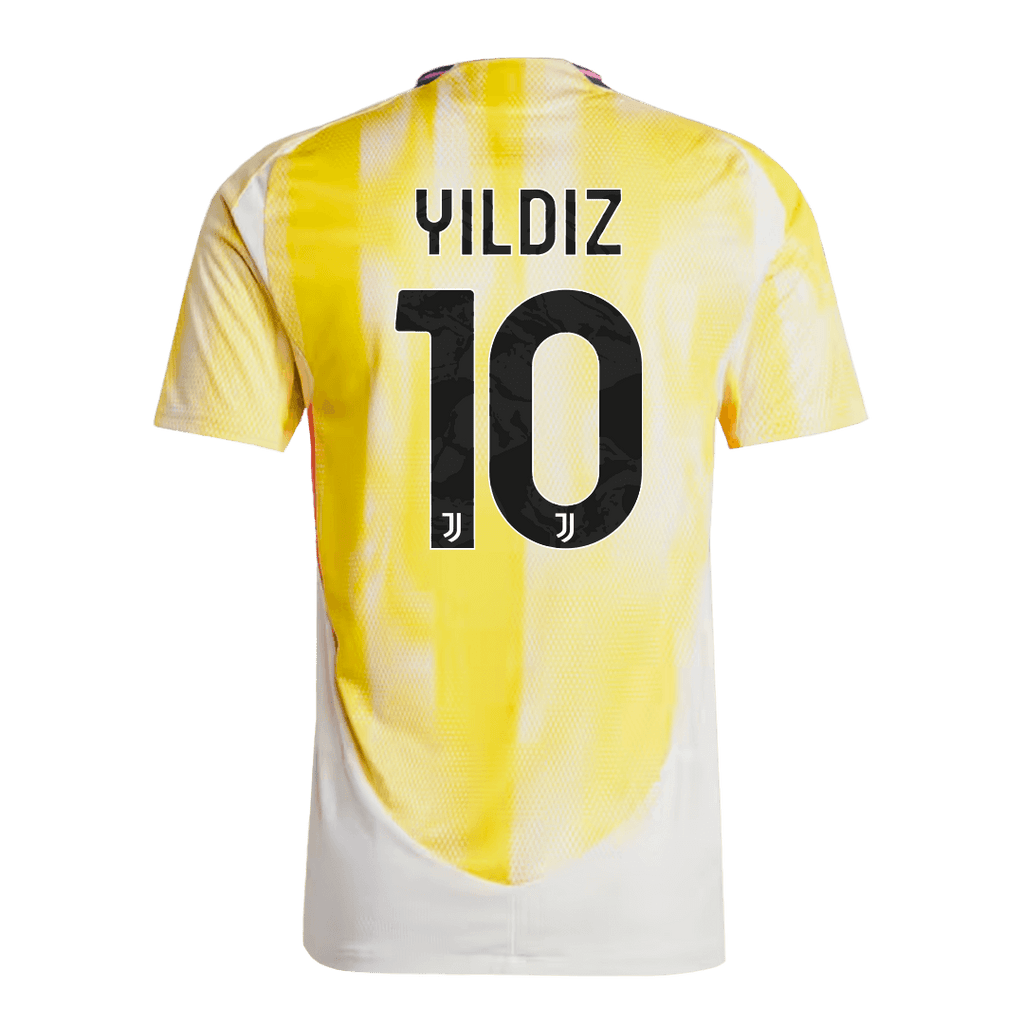 Player Version YILDIZ #10 Juventus Away Football Shirt 2024/25 - Save The Children Sponsor