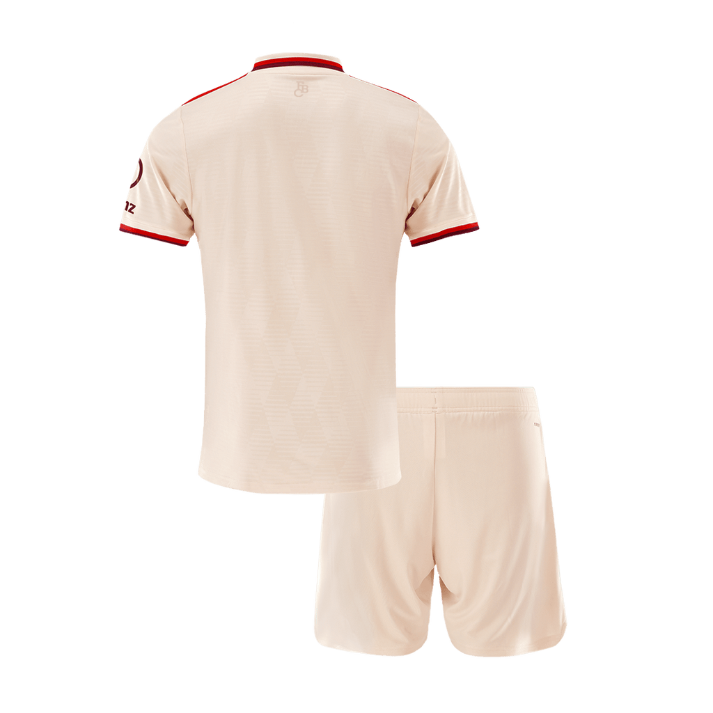 Kid's Bayern Munich Third Away Football Shirt Kit(Jersey+Shorts) 2024/25 - UCL