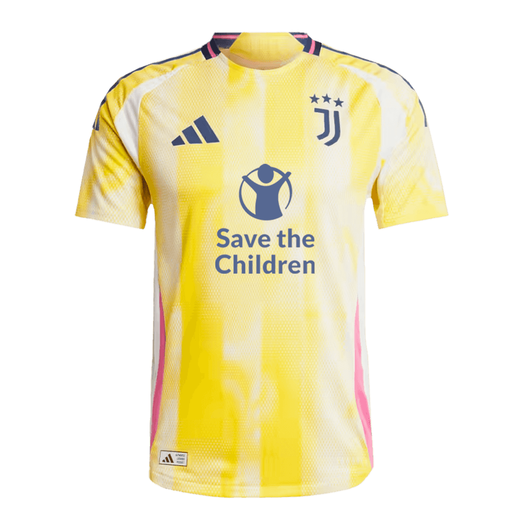 Player Version YILDIZ #10 Juventus Away Football Shirt 2024/25 - Save The Children Sponsor