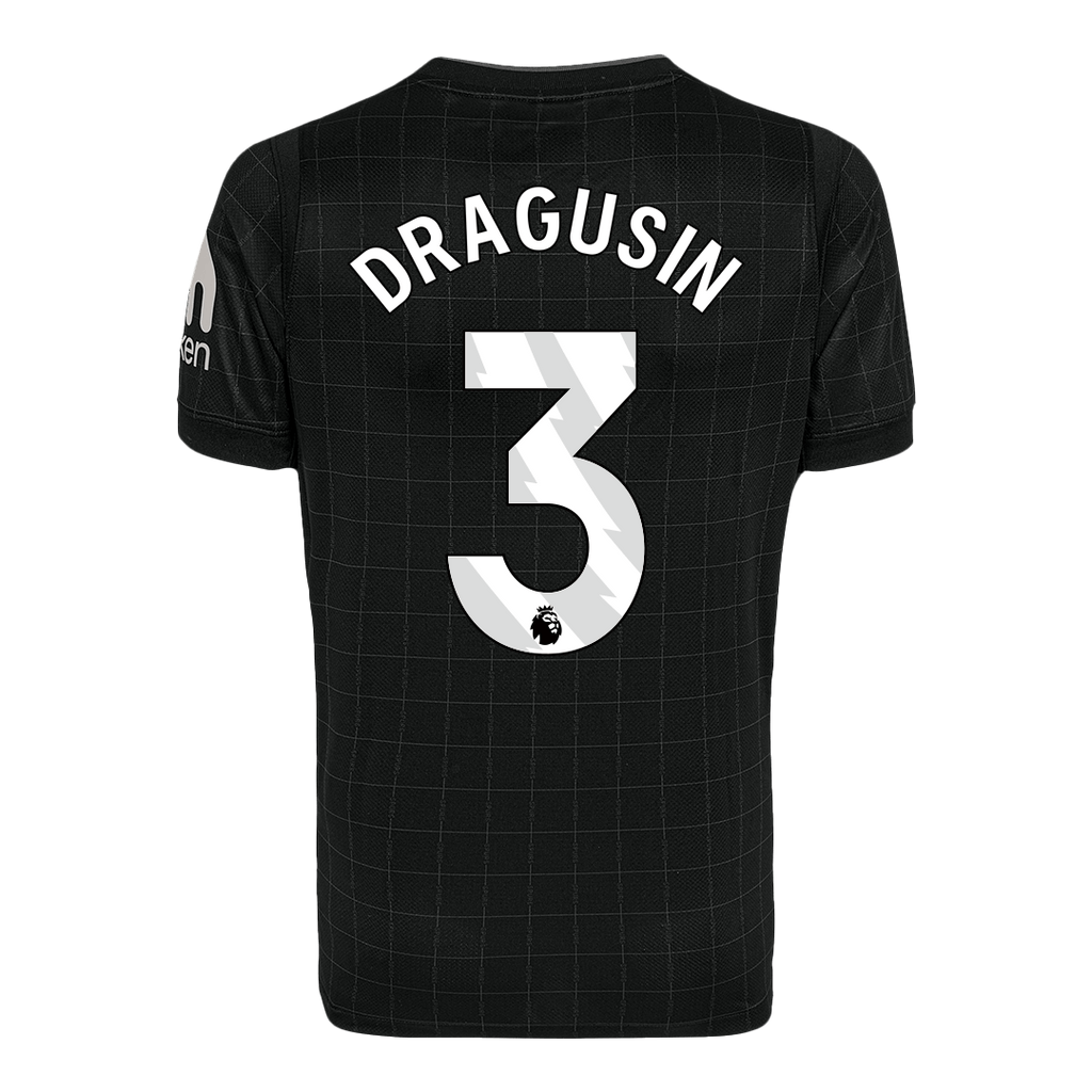 DRAGUSIN #3 Tottenham Hotspur Away Football Shirt 2025/26