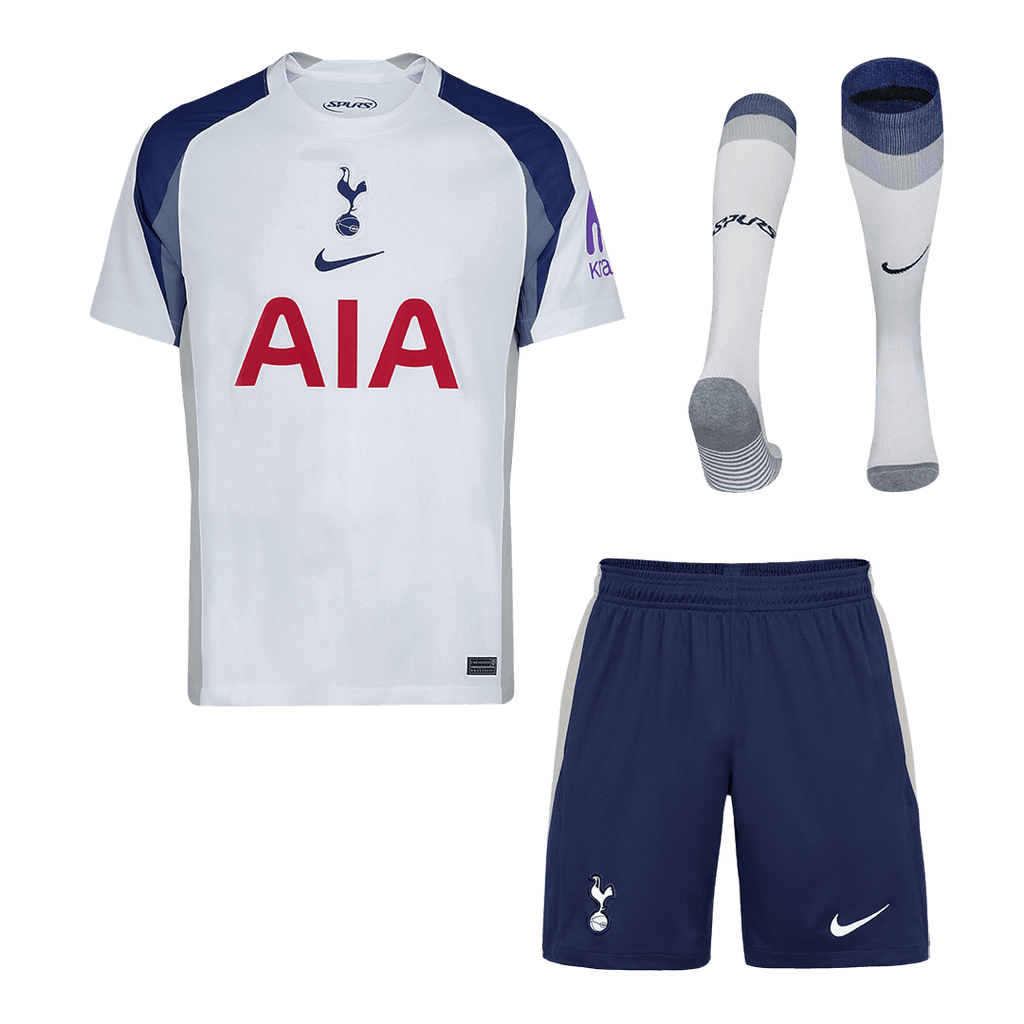 Tottenham Hotspur Home Football Shirt Kit(Jersey+Shorts+Socks) 2025/26