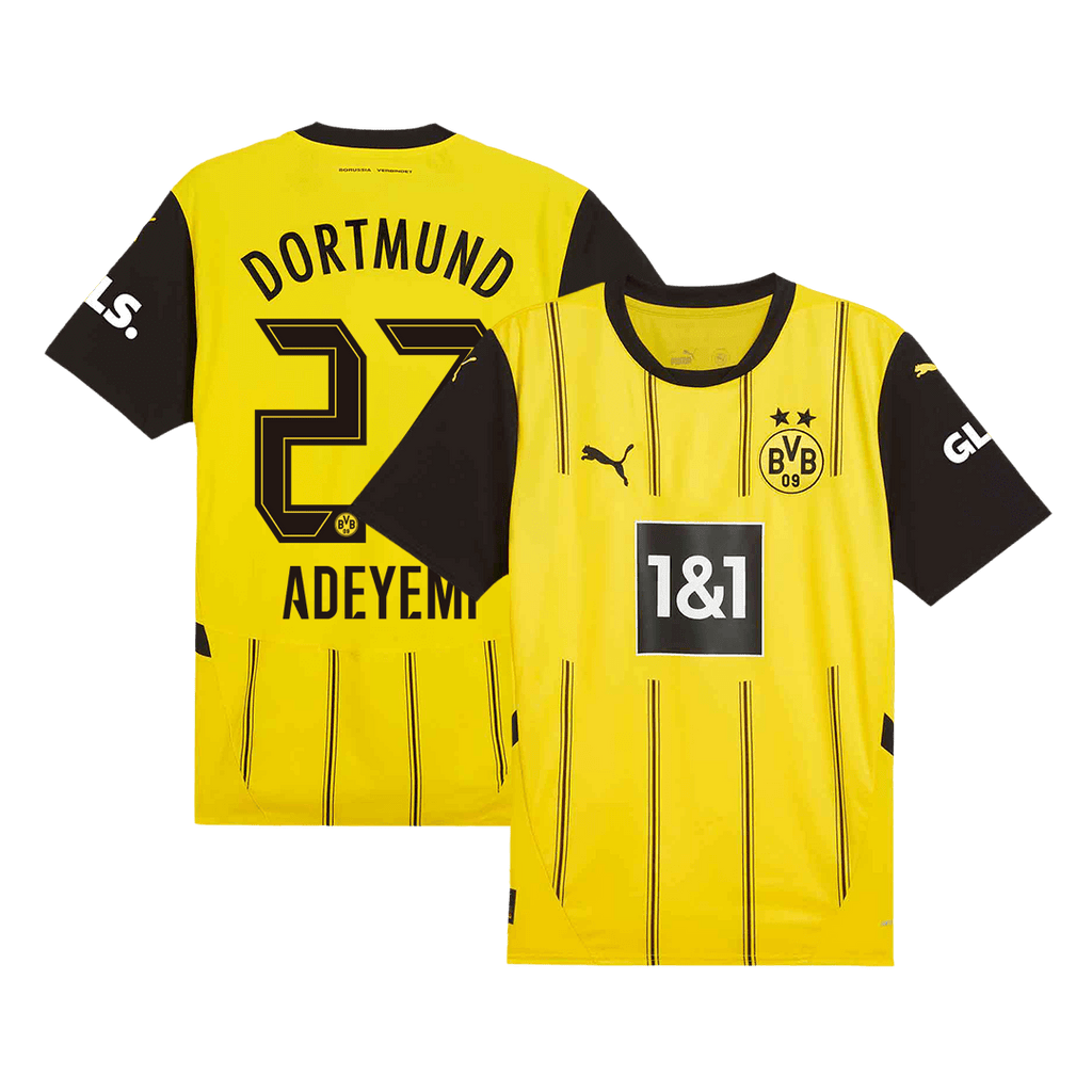 ADEYEMI #27 Borussia Dortmund Home Football Shirt