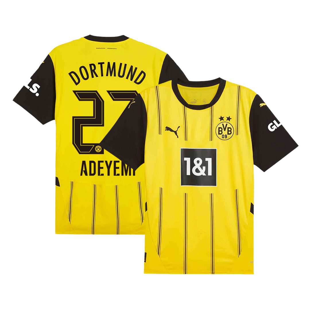 ADEYEMI #27 Borussia Dortmund Home Football Shirt