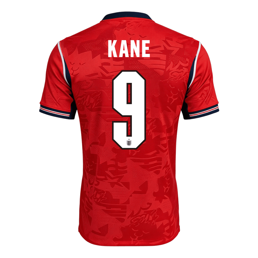 KANE #9 England Away Soccer Jersey World Cup 2026 Red