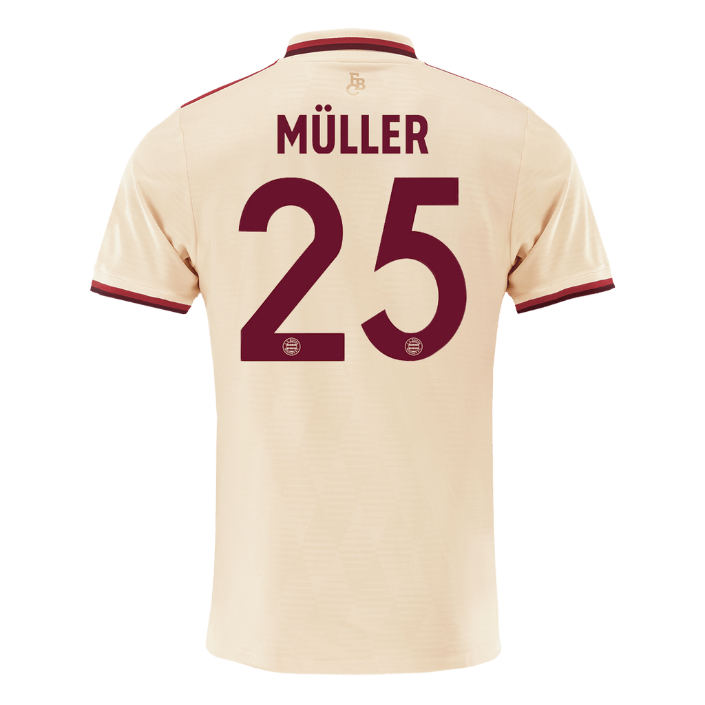 MÜLLER  #25 Bayern Munich Third Away Football Shirt 2024/25