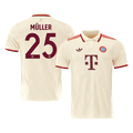 Player Version MÜLLER#25 Bayern Munich Third Away Football Shirt 2024/25- UCL