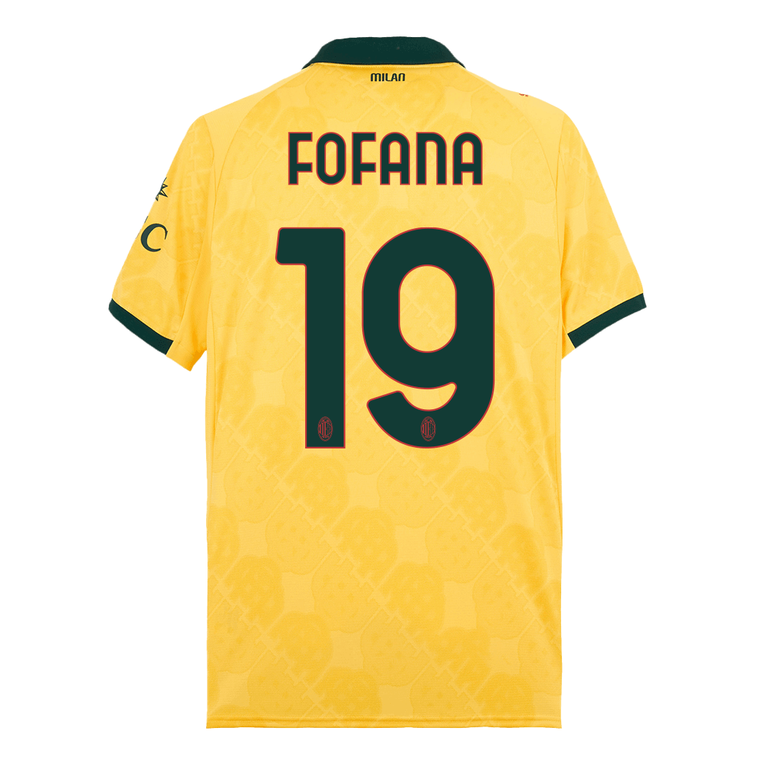 FOFANA #19 AC Milan Third Away Football Shirt 2025/26