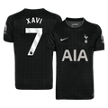 XAVI #7 Tottenham Hotspur Away Football Shirt 2025/26 Black