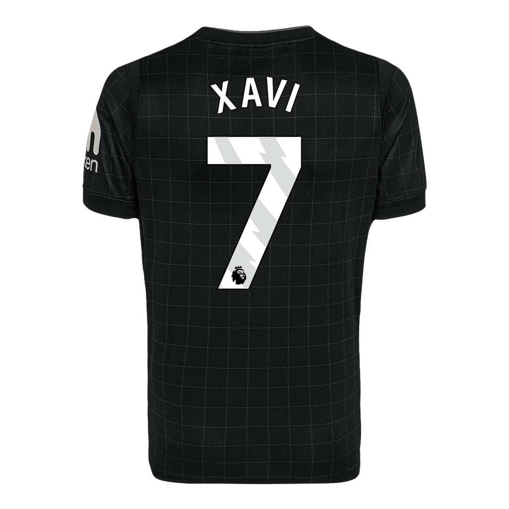 XAVI #7 Tottenham Hotspur Away Football Shirt 2025/26 Black