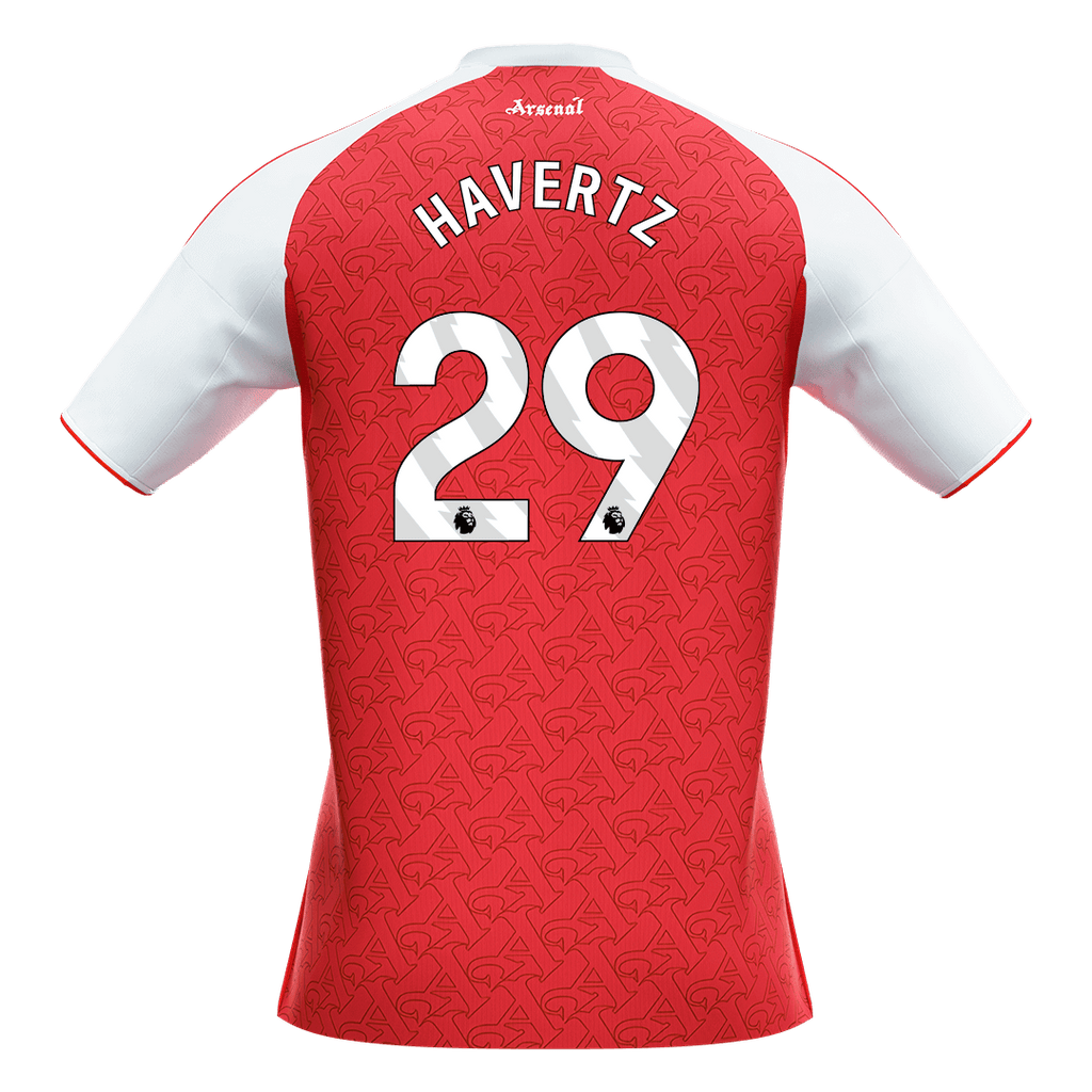 HAVERTZ #29 Arsenal Home Football Shirt 2025/26