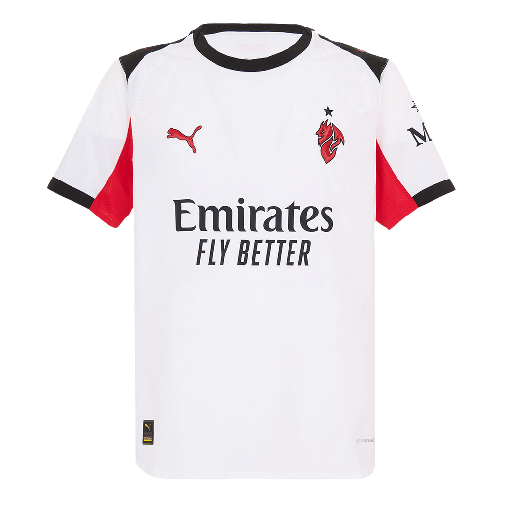 Player Version FOFANA #19 AC Milan Away Football Shirt 2025/26