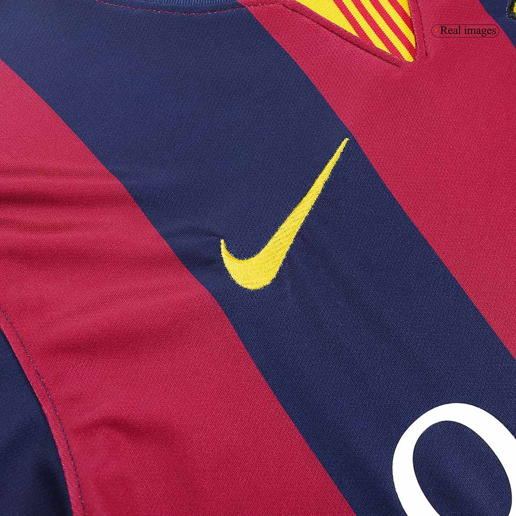 Retro NEYMAR JR #11 2014/15 Barcelona Home Football Shirt
