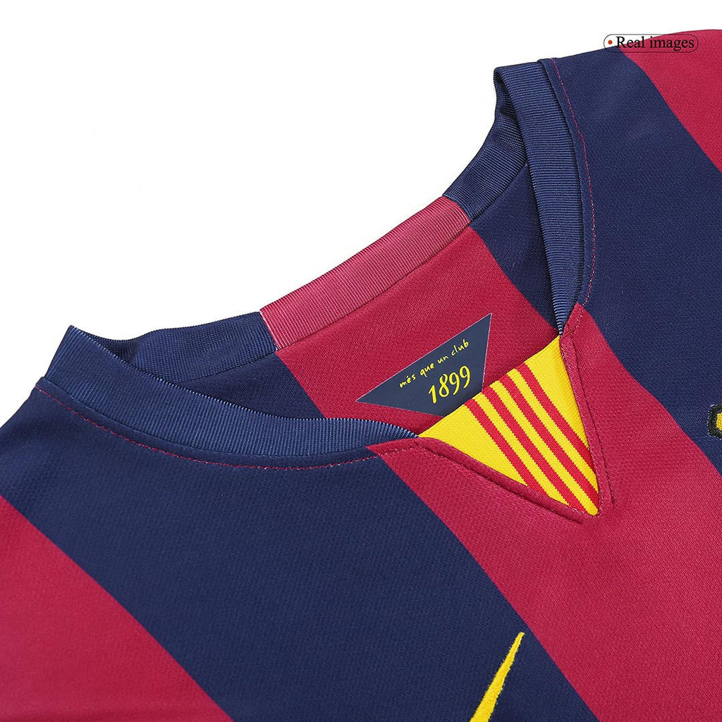 Retro NEYMAR JR #11 2014/15 Barcelona Home Football Shirt