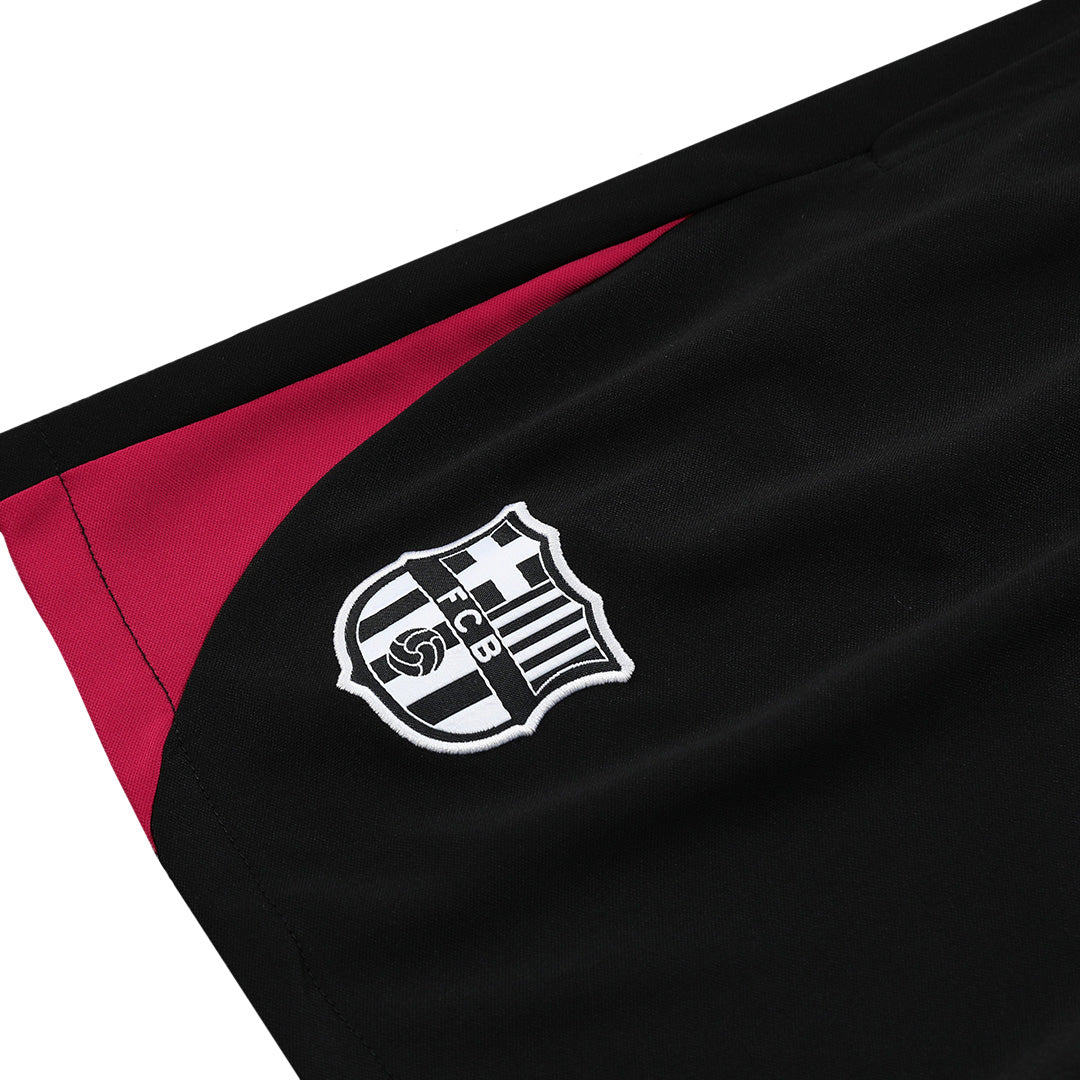Barcelona Pre-Match Football Shirt Vest Kit(Jersey+Shorts) 2024/25