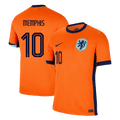 MEMPHIS #10 Netherlands Home Football Shirt Euro 2024