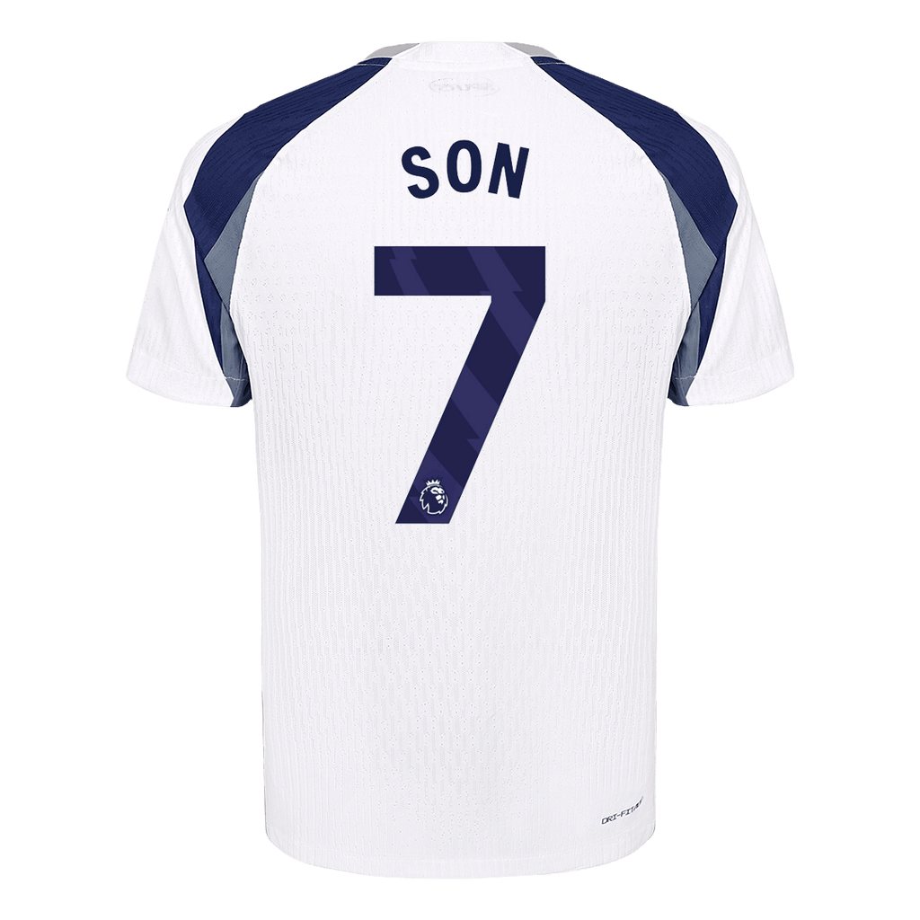 Player Version SON #7 Tottenham Hotspur Home Football Shirt 2025/26 White