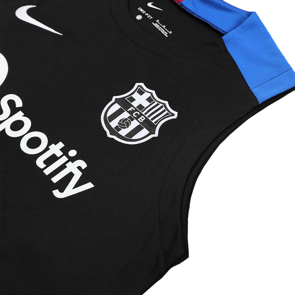 Barcelona Pre-Match Football Shirt Vest Kit(Jersey+Shorts) 2024/25