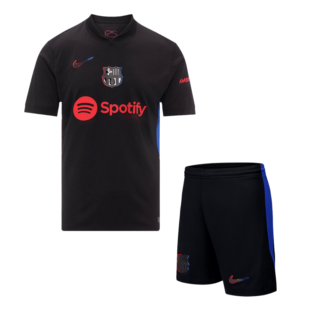 Barcelona Away Football Shirt Kit(Jersey+Shorts) 2024/25