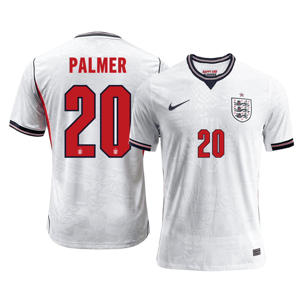Player Version PALMER #20 England Home Soccer Jersey 2026