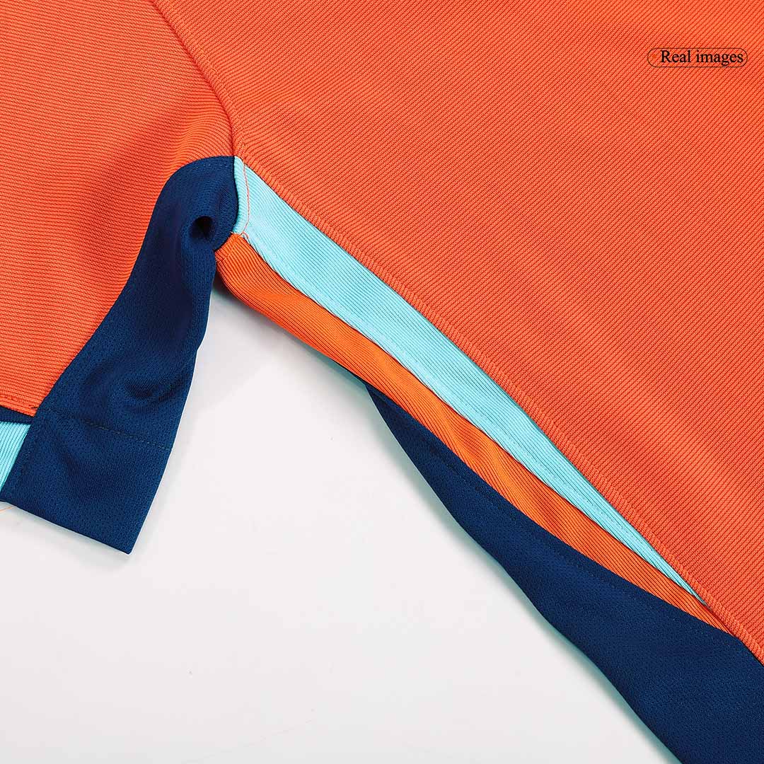 MALEN #18 Netherlands Home Football Shirt Euro 2024