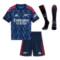 Kid's Arsenal Away Football Shirt Kit(Jersey+Shorts+Socks) 2025/26