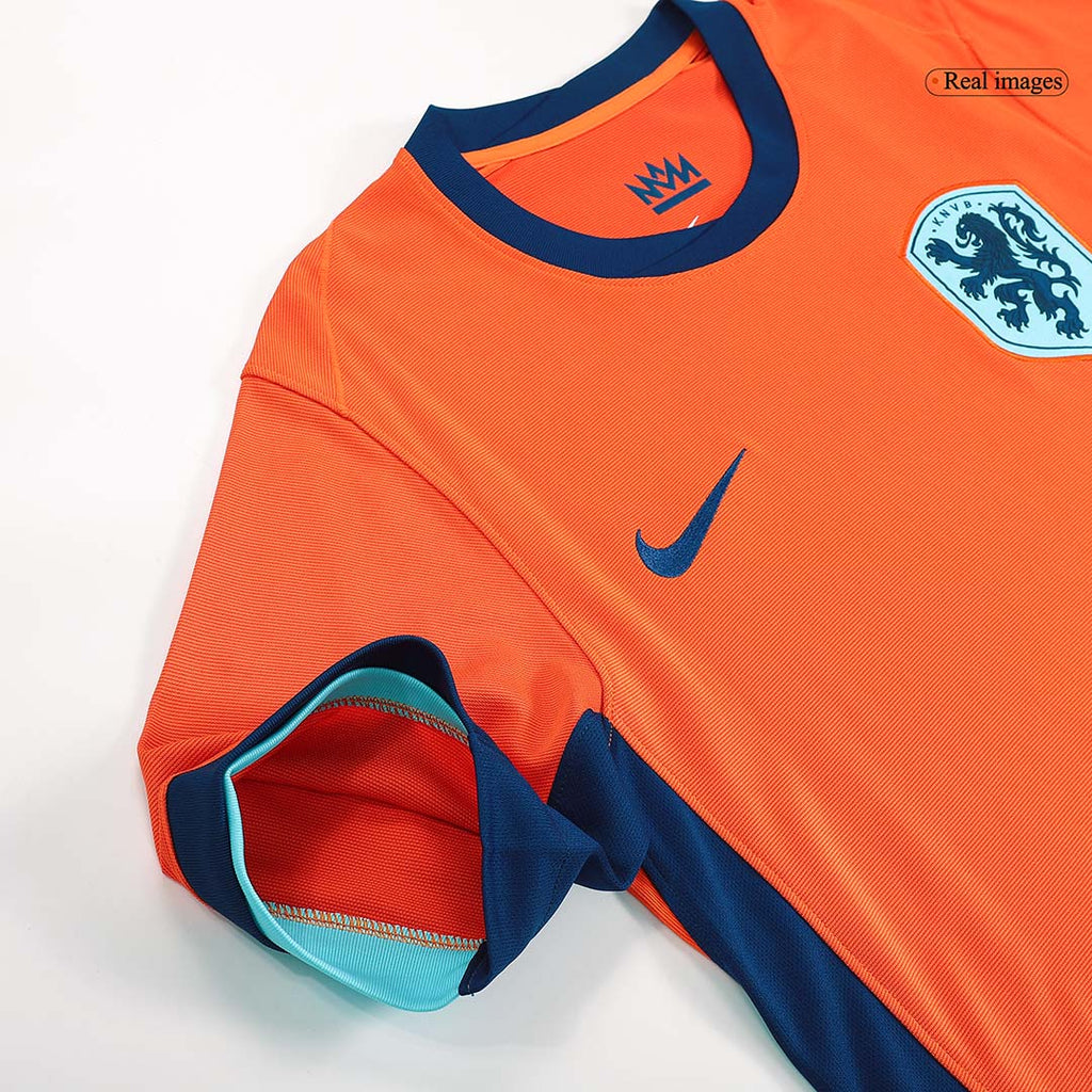 MALEN #18 Netherlands Home Football Shirt Euro 2024