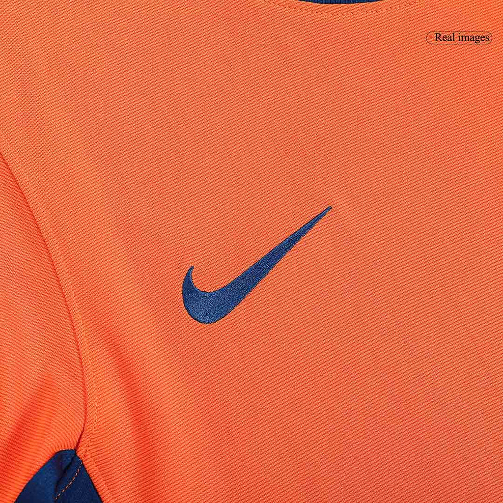 MALEN #18 Netherlands Home Football Shirt Euro 2024