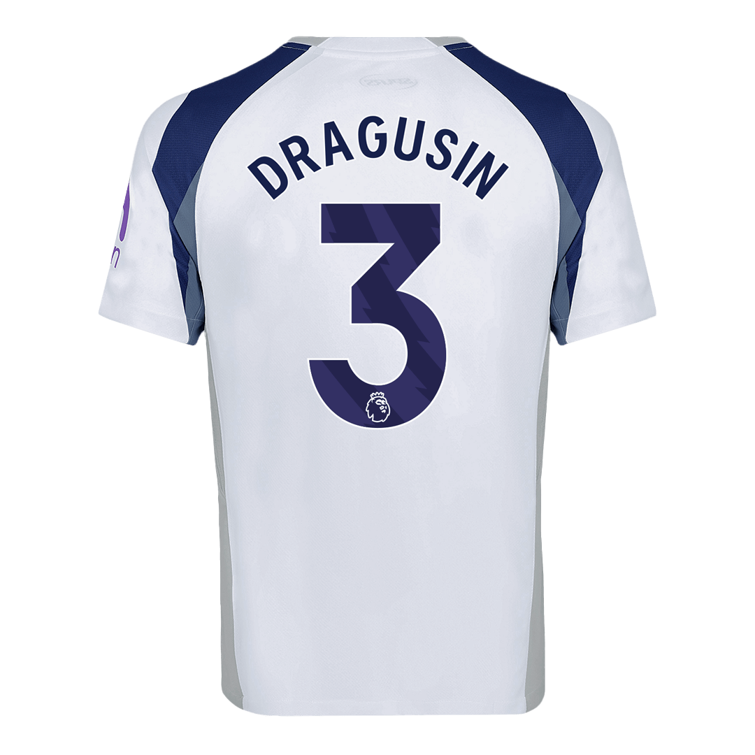 DRAGUSIN #3 Tottenham Hotspur Home Football Shirt 2025/26