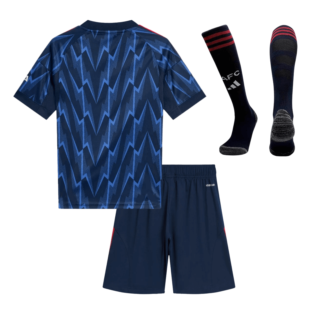 Kid's Arsenal Away Football Shirt Kit(Jersey+Shorts+Socks) 2025/26