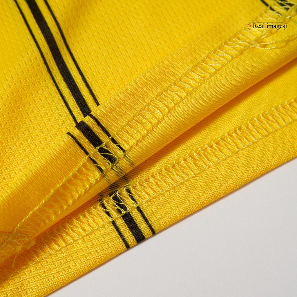 Kid's Borussia Dortmund Home Football Shirt Kit(Jersey+Shorts)