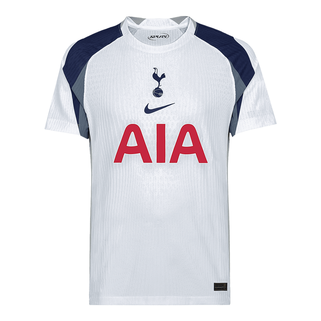XAVI #7 Player Version Tottenham Hotspur Home Football Shirt 2025/26 White - UCL
