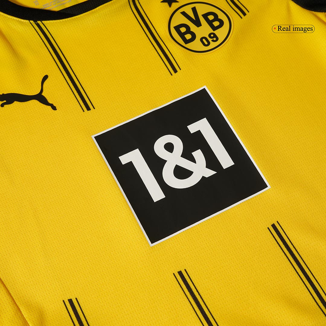 Kid's Borussia Dortmund Home Football Shirt Kit(Jersey+Shorts)