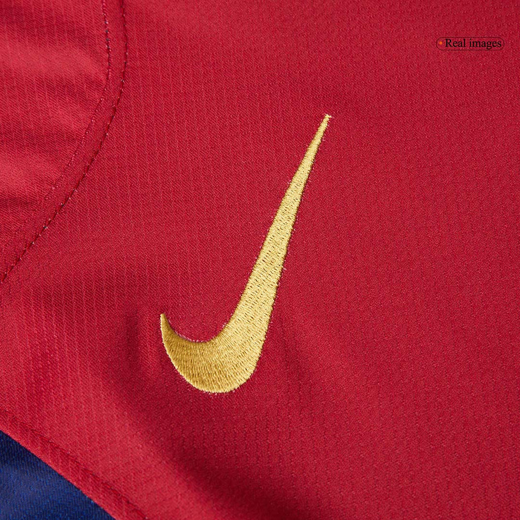 Barcelona Home Football Shirt 2024/25 - Spotify Logo Without Text