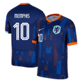 MEMPHIS #10 Netherlands Away Football Shirt Euro 2024