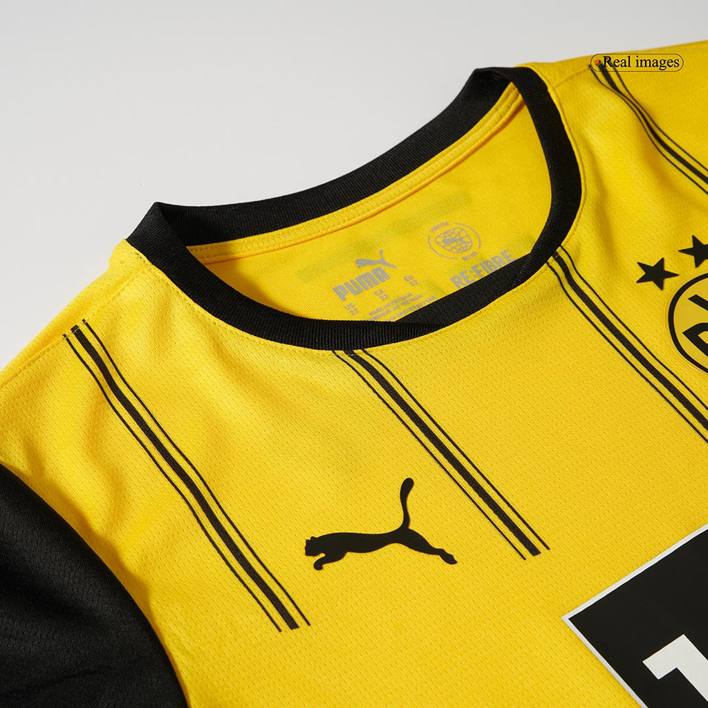 Kid's Borussia Dortmund Home Football Shirt Kit(Jersey+Shorts)